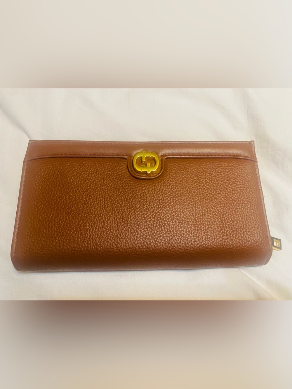 Classic Brown wallet with Gold Hardward